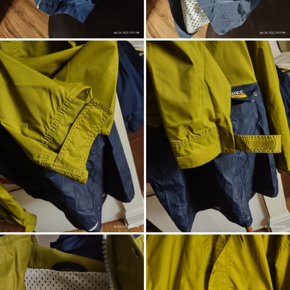NIKE PULLOVER JACKET AND CALVIN KLIEN JACKET. $15 EACH